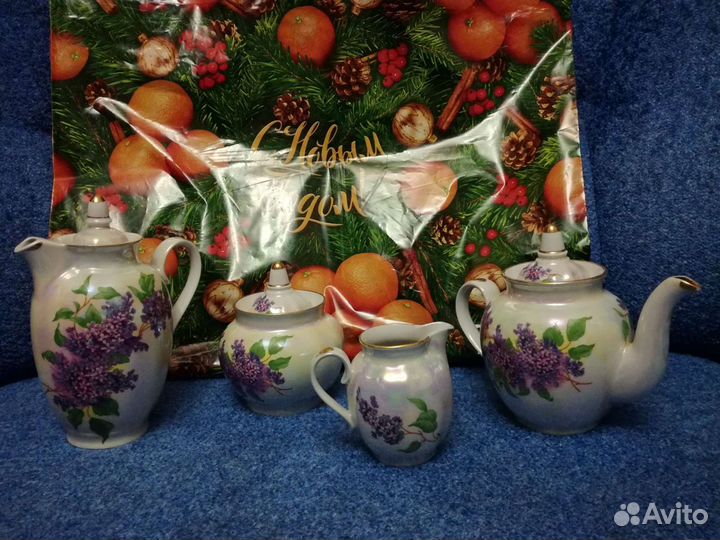 Сервиз чайный Сирень