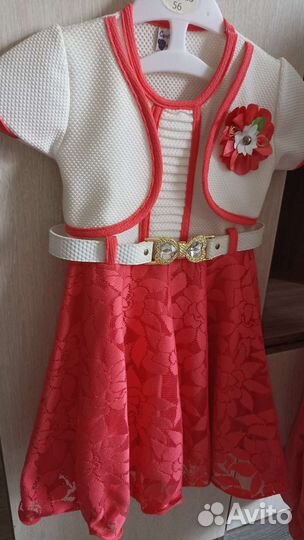 Платье нарядное для девочки новое