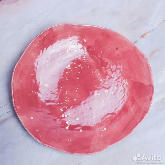 Набор тарелок ручной работы