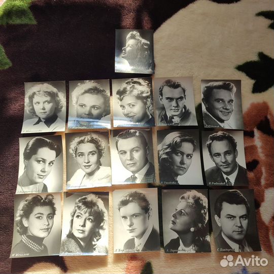 Артисты советского кино 1958г