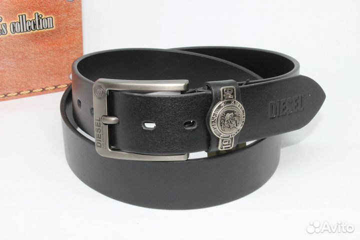 Мужской кожаный ремень Diesel