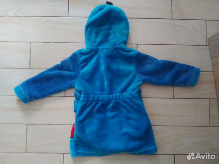 Детский банный халат 86-92