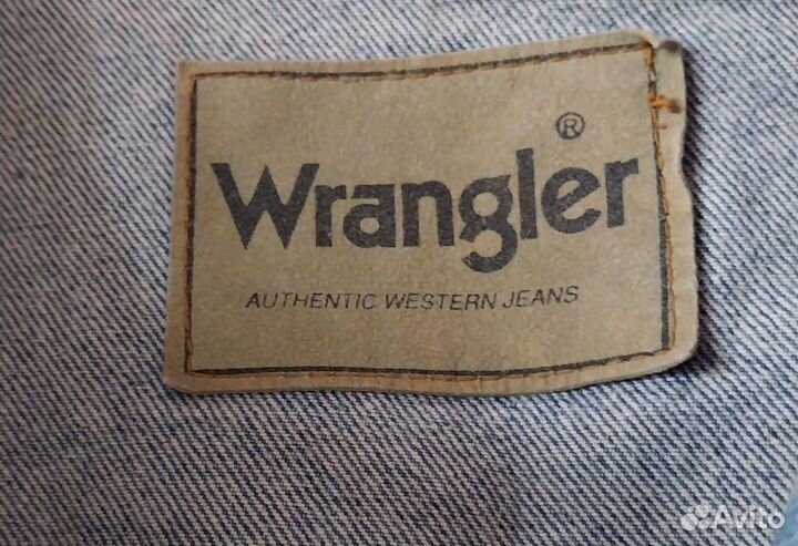 Джинсовая куртка мужская Wrangler оригинал