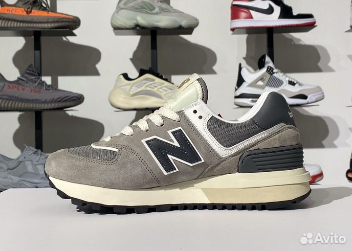 New Balance 574 Gray Classic Lux VR5