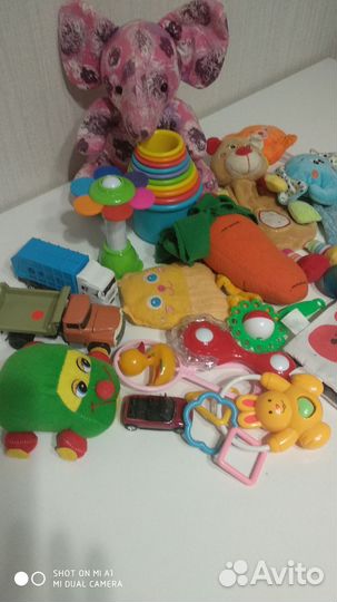 Игрушки пакетом от 0 до 3 лет