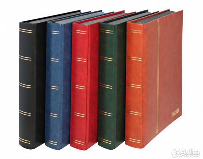 Кляссер для марок Lindner 5702 красный