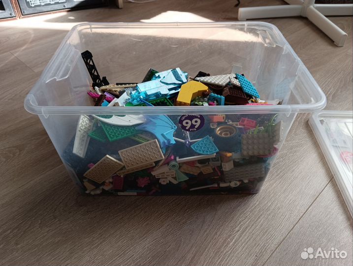 Коробка лего lego