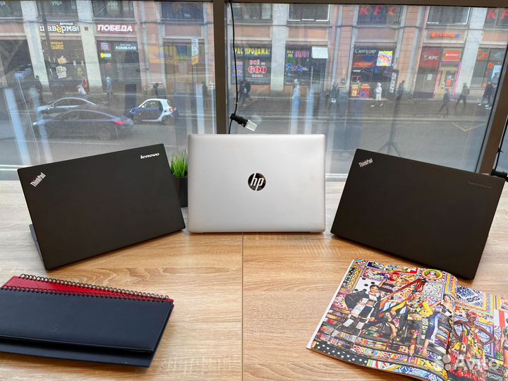 Лёгкий ноутбук Lenovo IPS + i5 + SSD