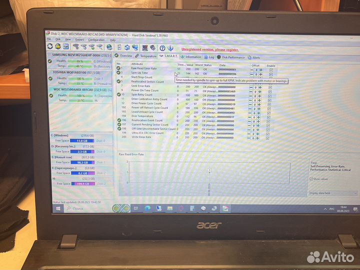 Жесткий диск 500gb wd blue 2.5 100