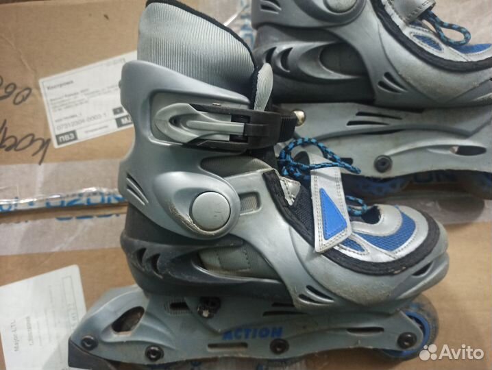 Роликовые коньки детские раздвижные