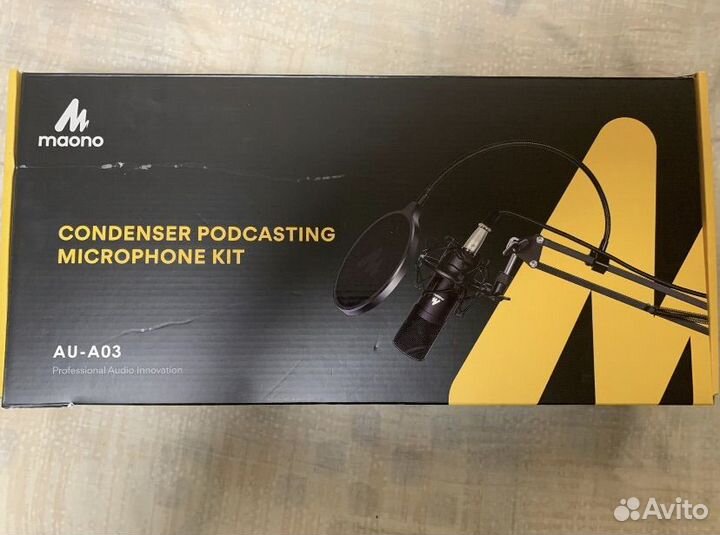 Конденсаторный микрофон maono AU-A03
