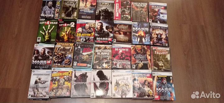 Диски игры на пк(2002-2013)
