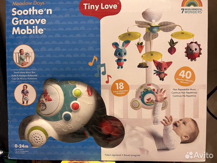 Мобиль Tiny Love Бум-Бокс Солнечная полянка