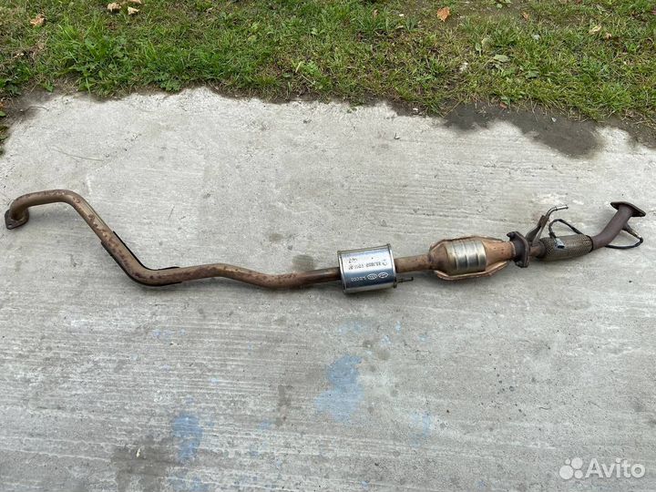 Выхлопная система Киа Рио 3 рестайлинг, хэтчбек