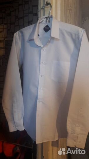 Рубашка школьная белая