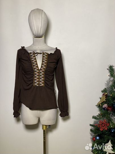 Винтажный топ y2k