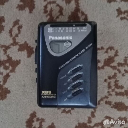 Кассетный плеер panasonic