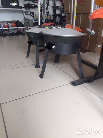 Казан чугунный узбекский 6 литровый