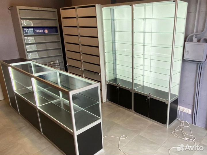 Торговая мебель из профиля