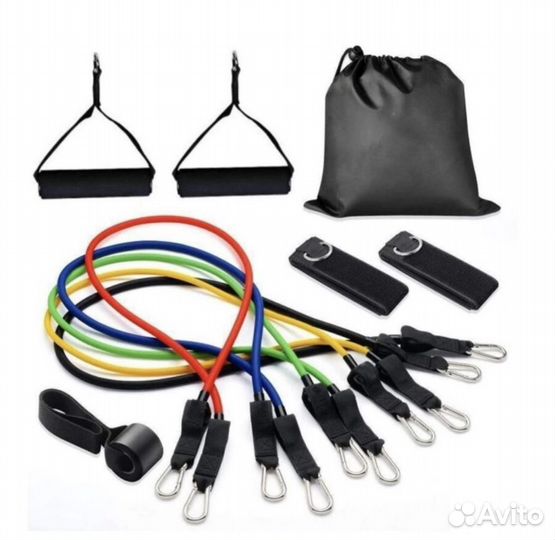 Набор фитнес резинок с еспандеров для фитнеса (Опт
