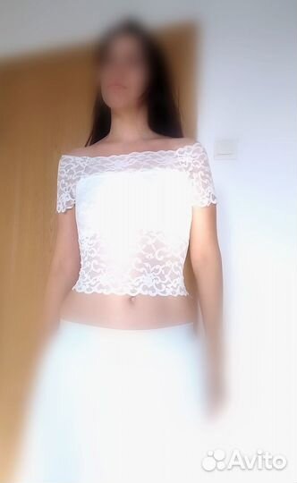 Белый топ женский 42-44