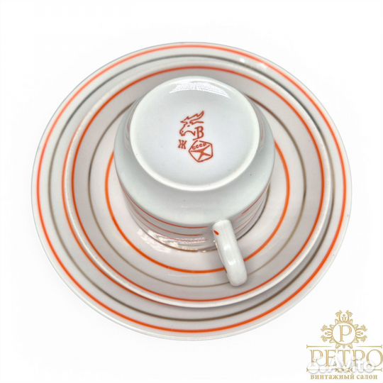 Чайное трио Радиоволны Вербилки СССР