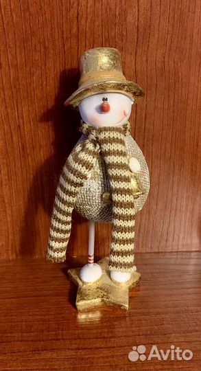 Фигурка новогодняя Снеговик