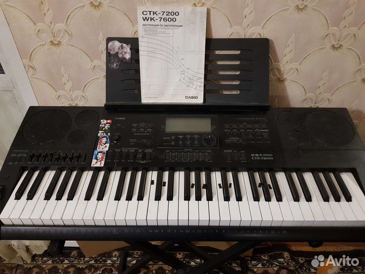 Синтезатор casio ctk 7200