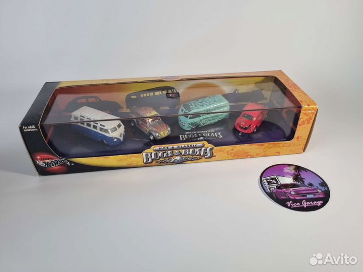 Hot Wheels 100 Hot & Classic Bugs & Buses