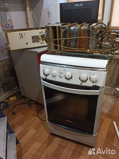 Плита газовая и газовая колонка