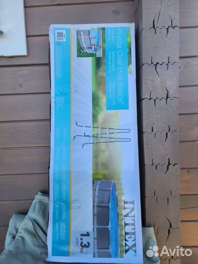 Лестница Intex 132 см, 4 ступеньки, 28067