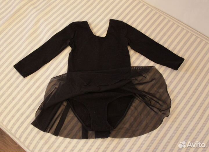 Гимнастический купальник с юбкой 104-110 р. Korri