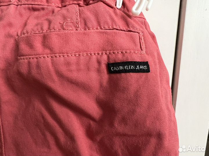 Летний Костюм шорты и рубашка Calvin Klein 4T