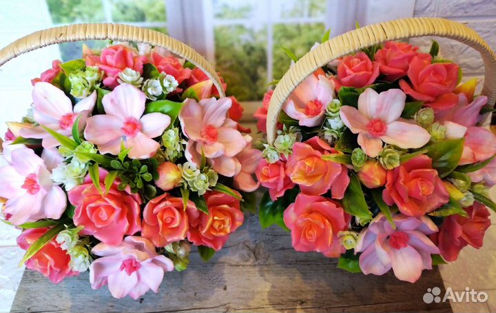 Букет из мыла ручной работы