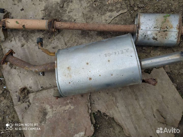 Глушитель резонатор мицубиси лансер 9
