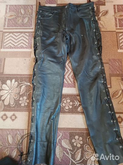 Штаны байкера мужские