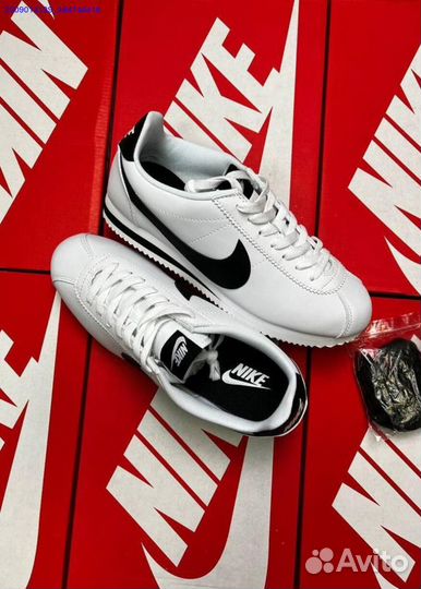 Кроссовки nike cortez белые