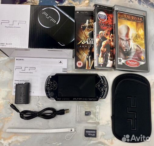 Новая Sony PSP Fat(400 игр, Комплект) купить в Москве | Электроника | Авито
