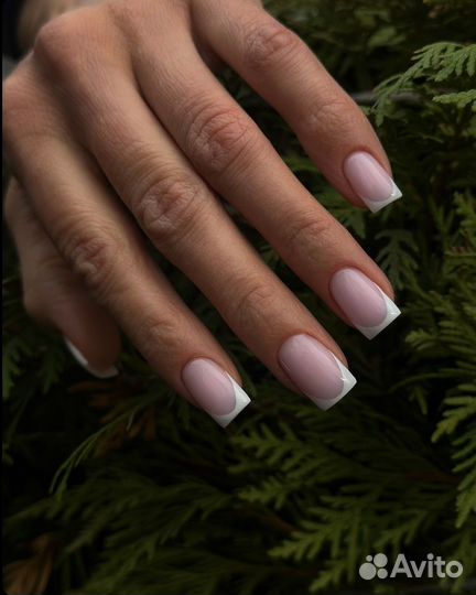 Маникюр наращивание ногтей