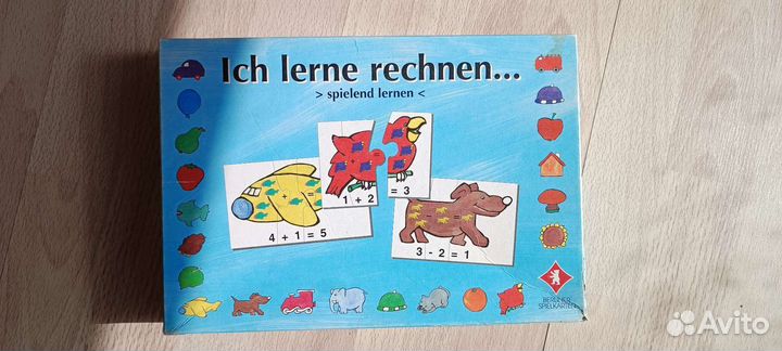 Пазлы для малышей математика