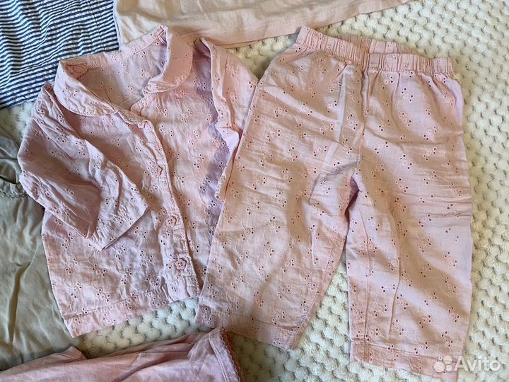 Вещи пакетом на девочку 68 74