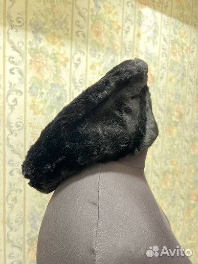 Берет меховой винтажный СССР