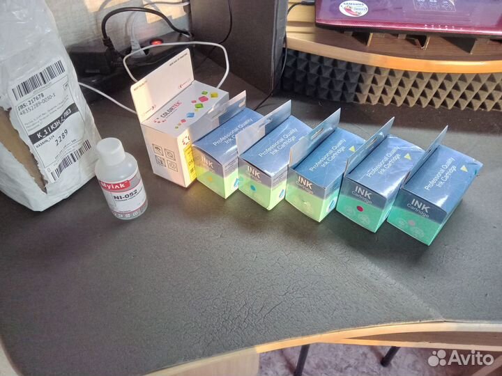 Набор картриджей HP 177