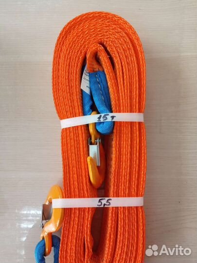 Трос, ремень буксировочный 15тн 6,0 метров