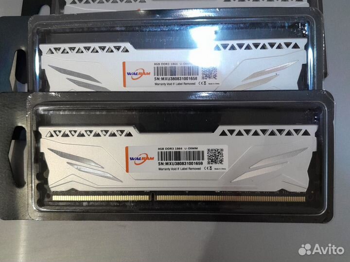 Новая ddr3 8gb, 16gb 1866 Walram