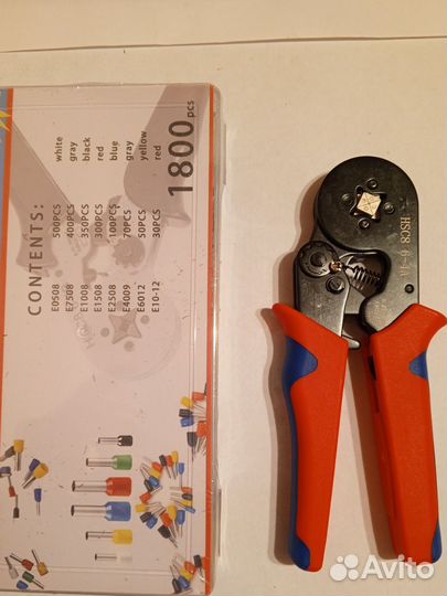 Пресс клещи для обжима, кримпре +1800 наконечников