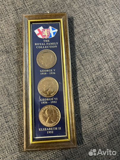 Монеты - сувенир из Лондона