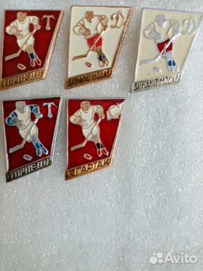 Хоккейные значки