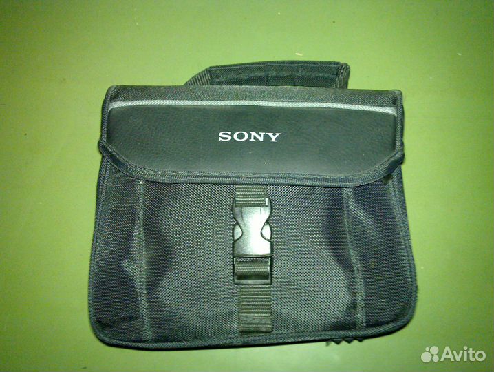 Сумка с пультом и шнуром видеокамеры sony