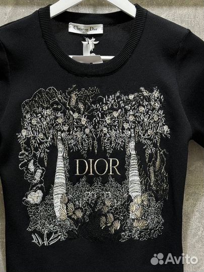 Кофточка с коротким рукавом Dior